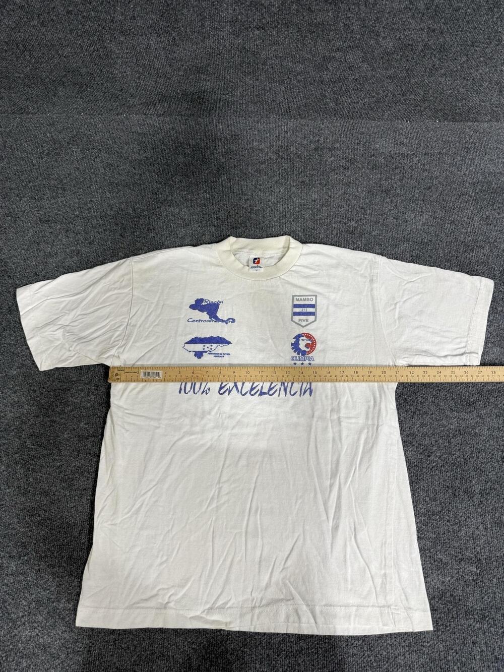 Sportek Shirt Mens Large Mambo Five Central American Soccer Graphic T-Shirt Tee - Picture 6 of 10